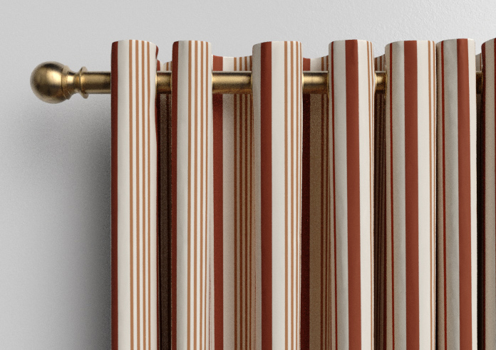 The British Stripe Co. George, Teignbridge No.1 - Made to Measure Curtains - Image 12